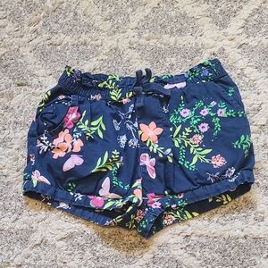 10 for $25 - baby GAP Girls 4 Blue Shorts with Flowers